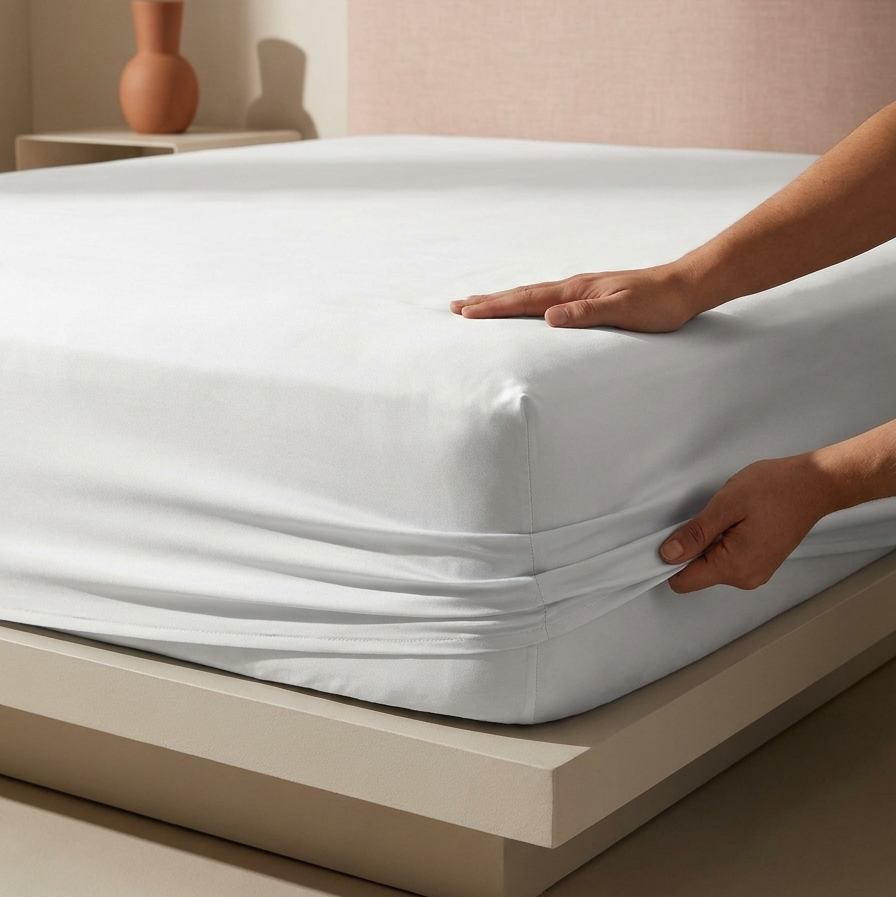 Cooling Deep-Pocket Fitted Sheet
