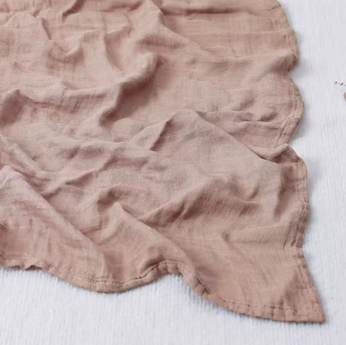 Bamboo Cotton Muslin Swaddle Blanket