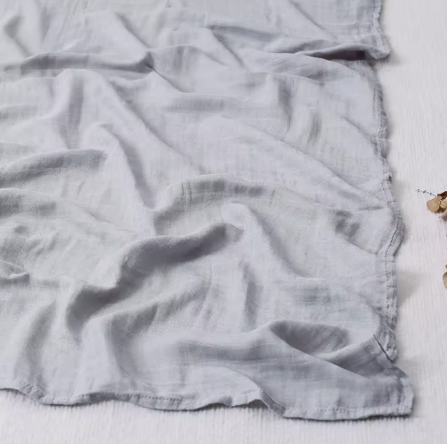 Bamboo Cotton Muslin Swaddle Blanket