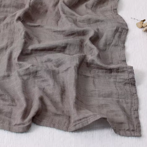 Bamboo Cotton Muslin Swaddle Blanket