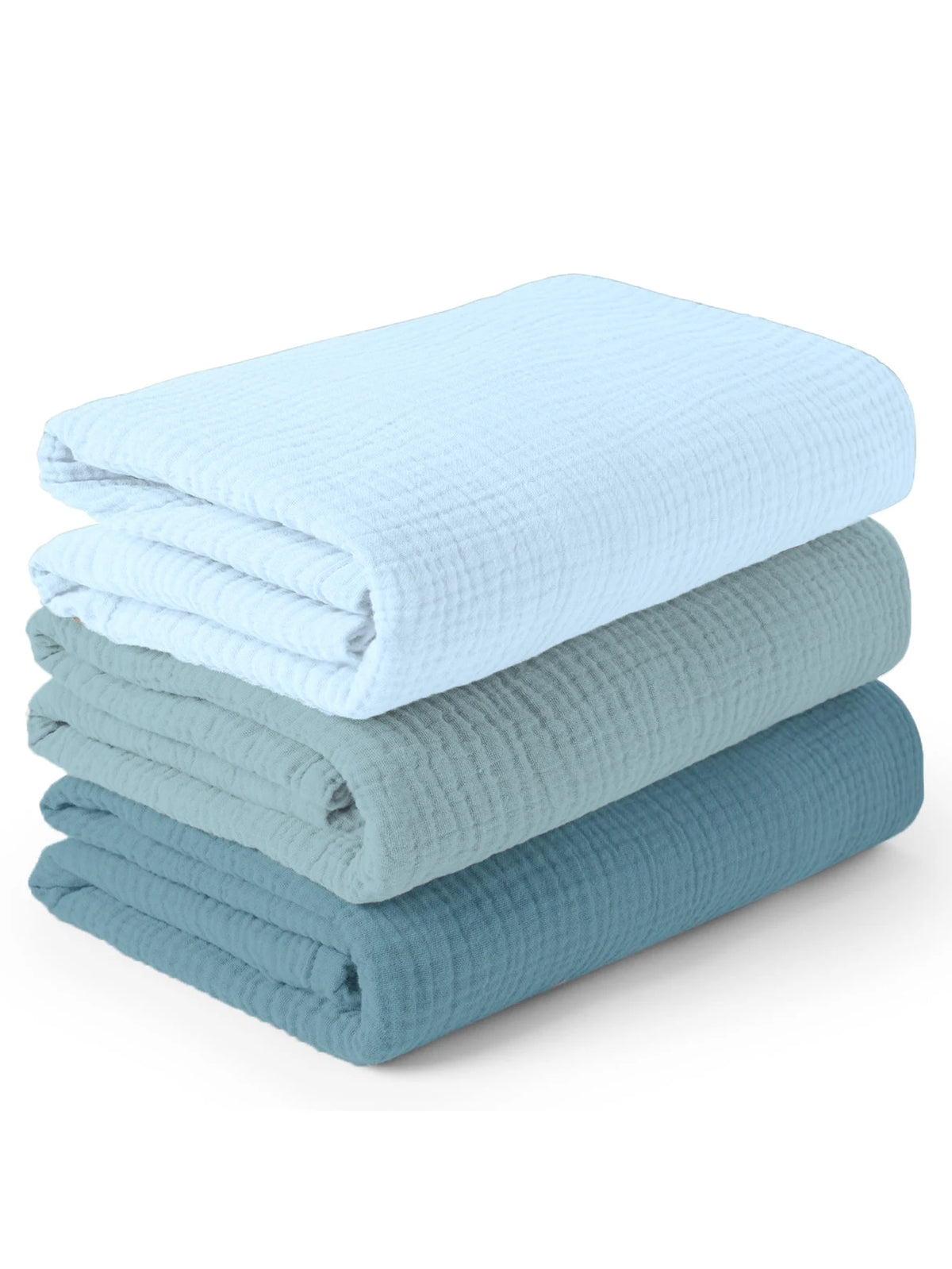 Muslin Baby Swaddle Blankets — 3-Pack
