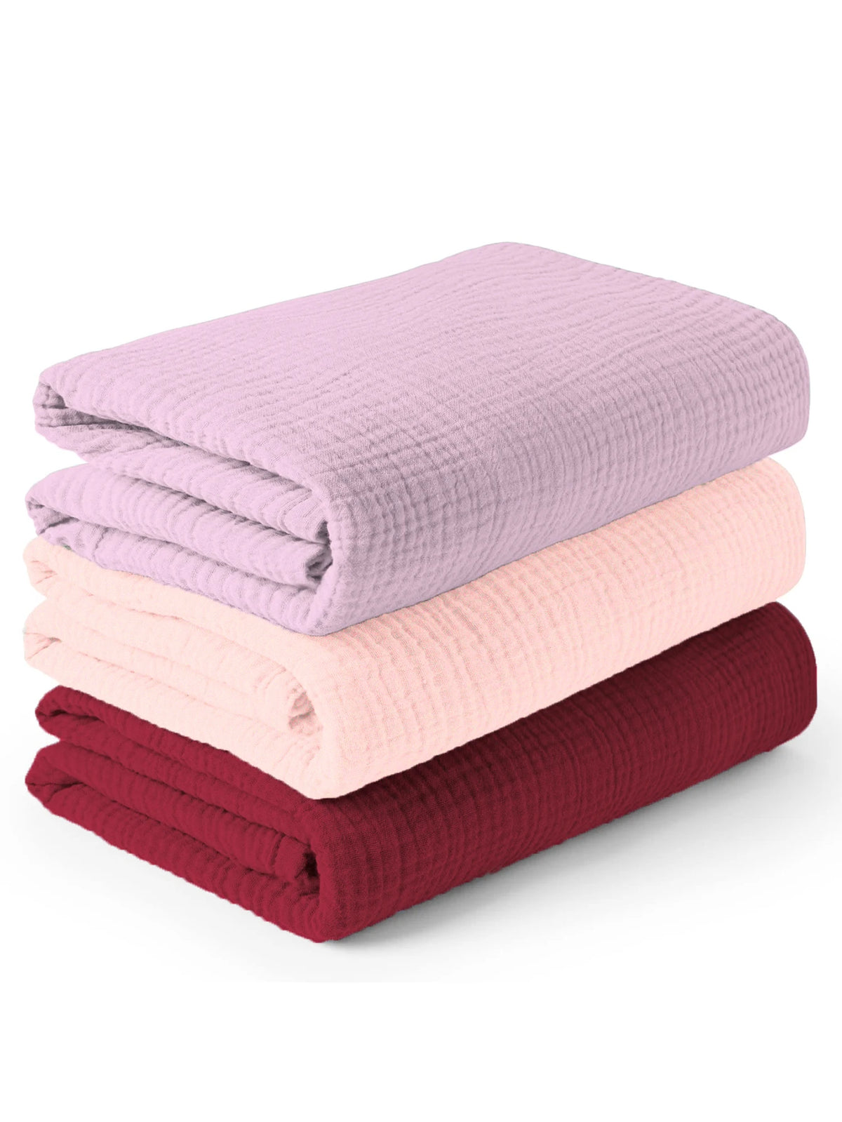 Muslin Baby Swaddle Blankets — 3-Pack