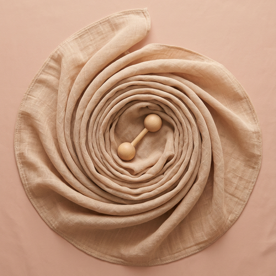 Bamboo Cotton Muslin Swaddle Blanket