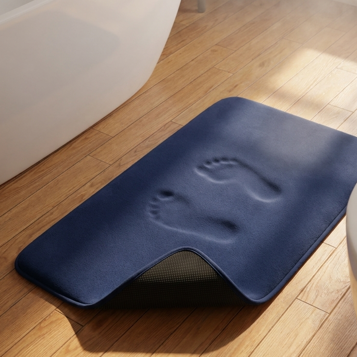 Memory Foam Bath Mat with Non-Slip Backing