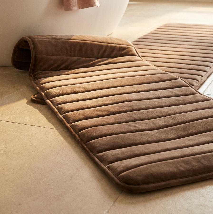 Memory Foam Bath Runner – Non-Slip